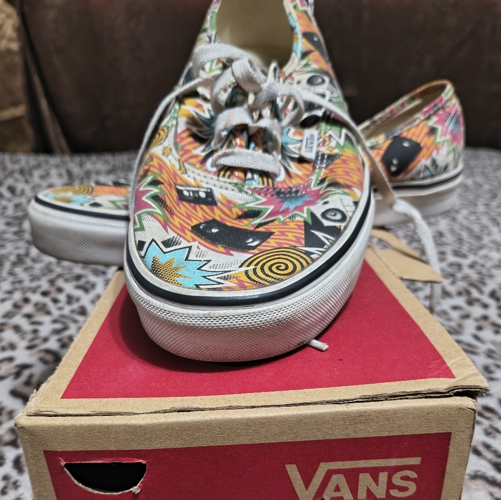 Vans (Freshness) Mixed Tape/True White Sneakers